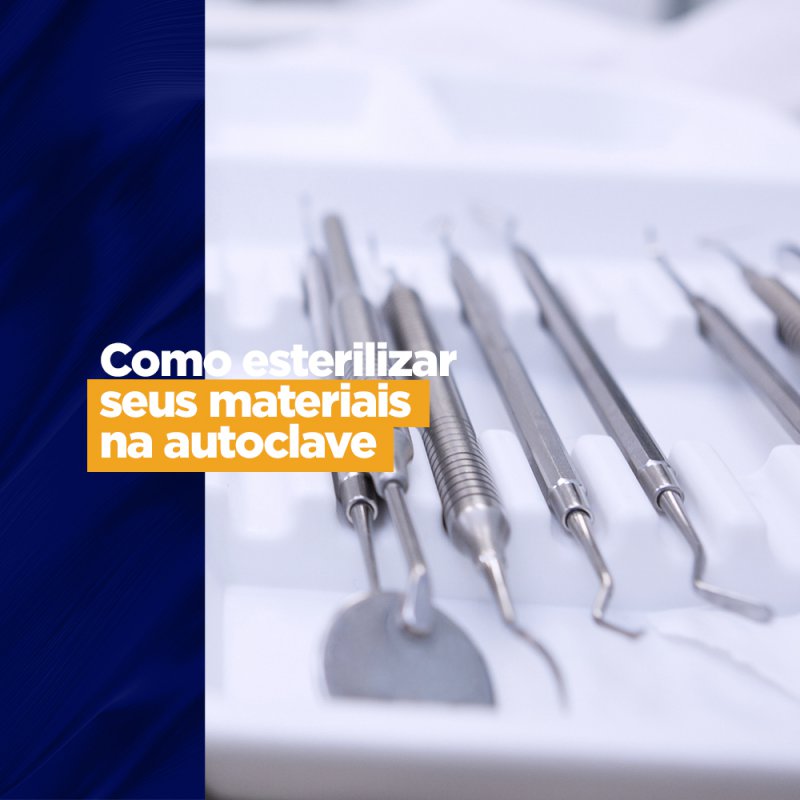 Como esterilizar seus materiais na autoclave Como esterilizar seus materiais na autoclave A higienização e biossegurança de um consultório é tão importante que sempre que podemos trazemos esse assunto aqui no blog. Já tratamos sobre: “O que é e como deve ser feita” assim como “A biossegurança em seu consultório” e hoje vamos falar um pouco sobre como esterilizar seus materiais.
