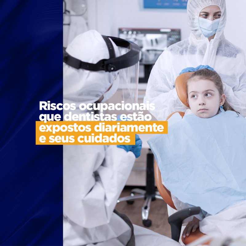 Riscos ocupacionais que dentistas estão expostos diariamente e seus cuidados Riscos ocupacionais em um consultório odontológico
