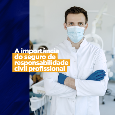 A importância do seguro de responsabilidade civil profissional A lida com pessoas pode ser mais complicada do que pensamos e quando o serviço envolve a saúde de alguém toda a cautela é pouca. Por isso entenda a importância de um seguro de responsabilidade civil para um dentista.