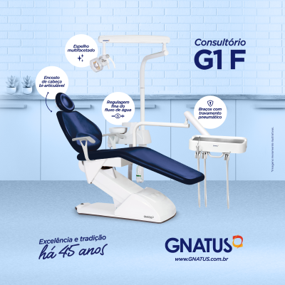 45 anos de consultórios perfeitos Há 45 anos o mercado odontológico conta com a excelência e tecnologia da Gnatus. Durante todo esse período temos orgulho em dizer que pudemos evoluir e estar presente nas clínicas de diversos profissionais de excelência.
