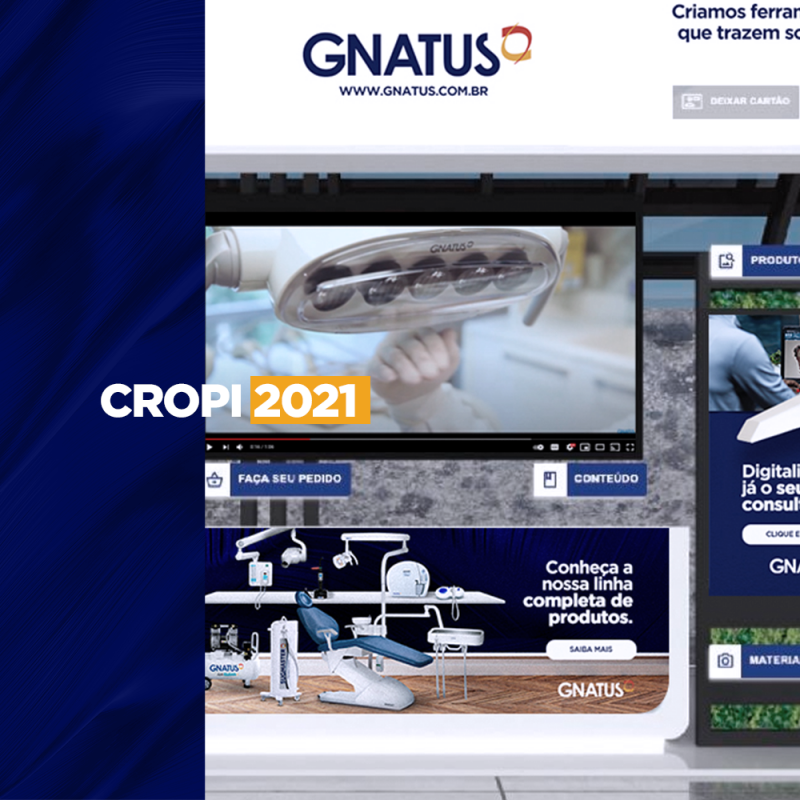 CROPI 2021 CROPI 2021 Apoiando sempre seu crescimento, a Gnatus, hoje tem o orgulho de dizer que fará parte do Congresso de Reabilitação Oral, Periodontia e Implantodontia de Ribeirão Preto 2021.