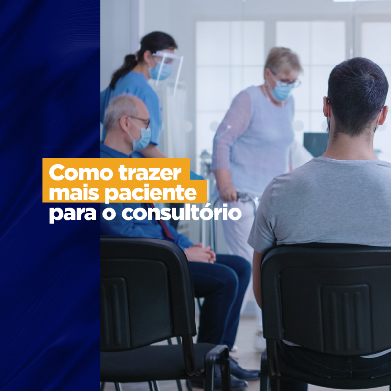 Como trazer mais paciente para o consultório Como trazer mais paciente para o consultório Sabemos que sempre que preciso o paciente procura por seu dentista, mas também sabemos que o mercado está cheio de ótimos profissionais e que a concorrência pode ser grande. Mas você pode estar preparado e se esforçar ao máximo para que quando o paciente for escolher o profissional da odontologia para visitar seu nome seja o primeiro que lhe venha à cabeça.