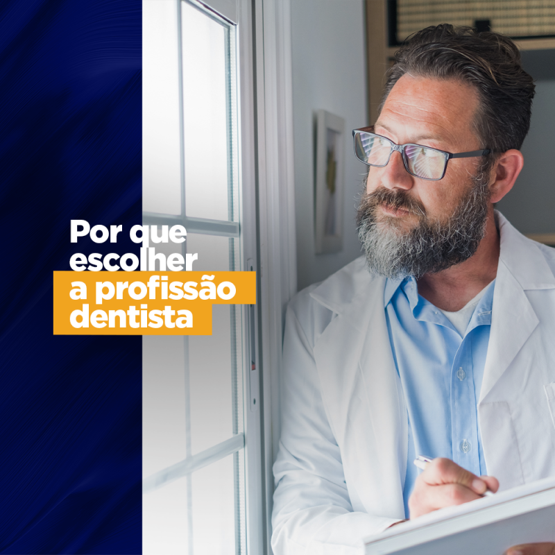 Por que escolher a profissão dentista? Prover sorrisos já poderia ser motivo suficiente para a escolha da profissão, afinal...usamos o sorriso por motivos tão belos, alegres e festivos. Ser o responsável pela beleza do que representa essas sensações já é gratificante, mas... temos mais motivos para você escolher ser cirurgião-dentista.