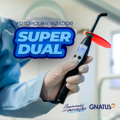 Oferta LIMITADA para você garantir o seu Fotopolimerizador A maior potência de fotopolimerização do mercado garante maior qualidade nos seus procedimentos, sem esquentar o aparelho e gastando menos energia.