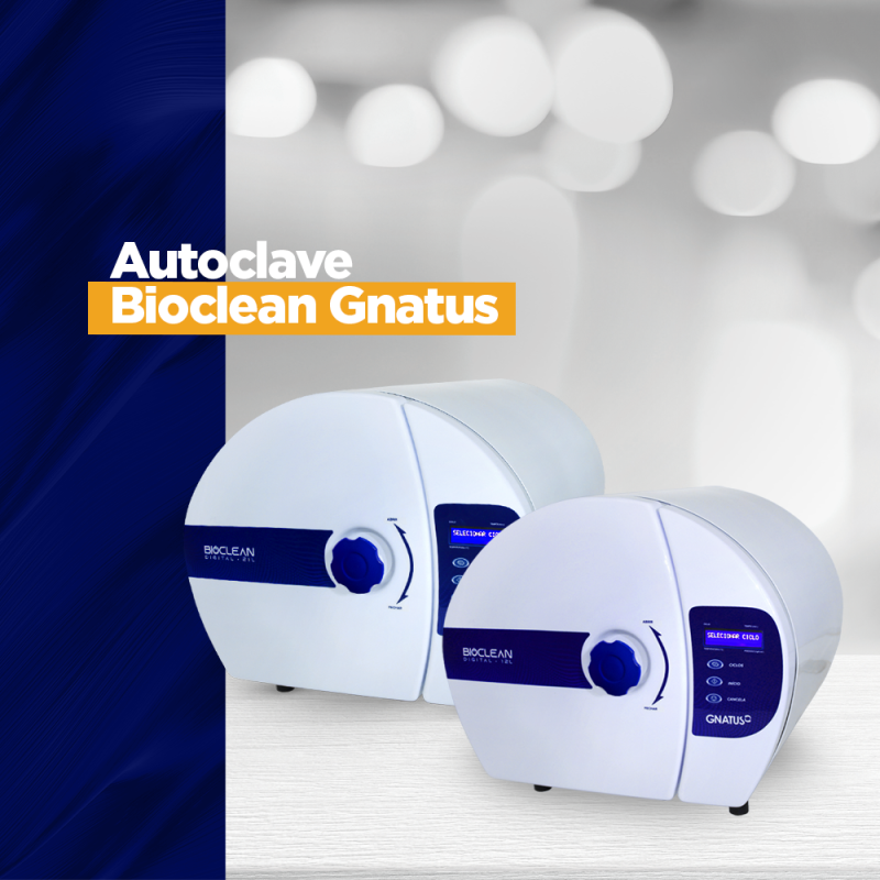 Autoclave Bioclean Gnatus Autoclave Bioclean Gnatus Todo consultório odontológico deve ser biosseguro, é um critério indiscutível, para o bem de todos os funcionários e pacientes. Por isso a autoclave odontológica está entre os primeiros e principais equipamentos para se adquirir quando você for abrir ou atualizar seu consultório.