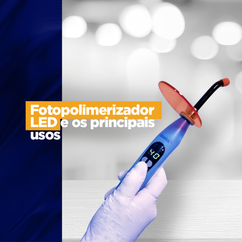 Fotopolimerizador LED D e os principais usos Central de Conteúdos Fotopolimerizador LED D e os principais usos Central de Conteúdos Um produto novo merece toda a nossa dedicação e inspiração no blog, afinal vocês precisam conhecer o novo Fotopolimerizador LED D e os principais usos, para comprar o produto com a certeza de que ele será fundamental na sua clínica.