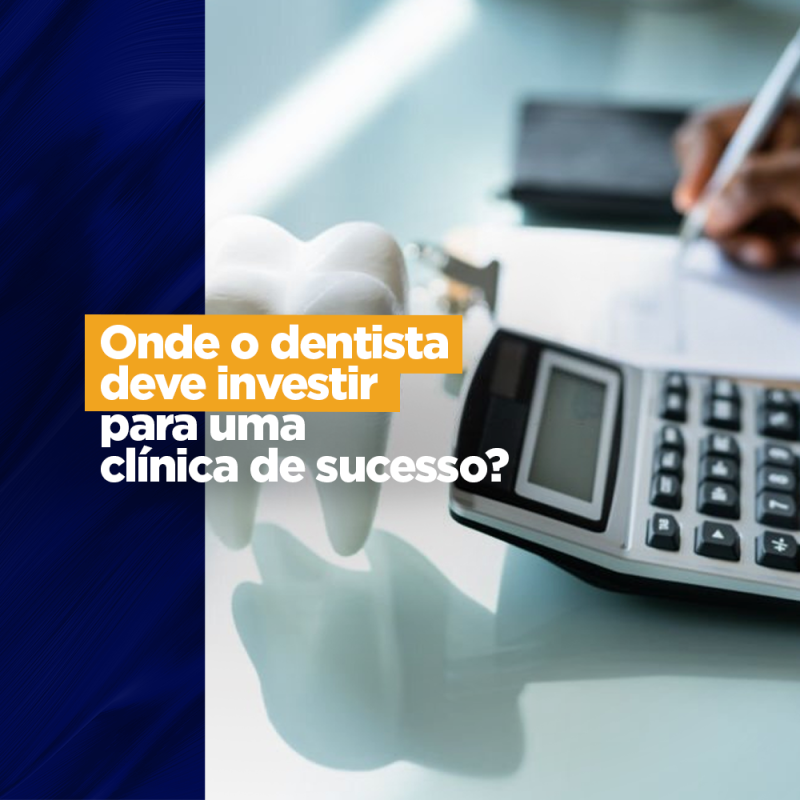 Onde o dentista deve investir para uma clínica de sucesso? Central de Conteúdos Onde o dentista deve investir para uma clínica de sucesso? Central de Conteúdos Uma clínica de sucesso pode ter chegado a esse ponto por vários motivos, mas o que a gente pode garantir é que por traz de todos esses pretextos impulsionadores têm muito conhecimento do profissional responsável e uma cadeira odontológica de qualidade e excelência envolvida.