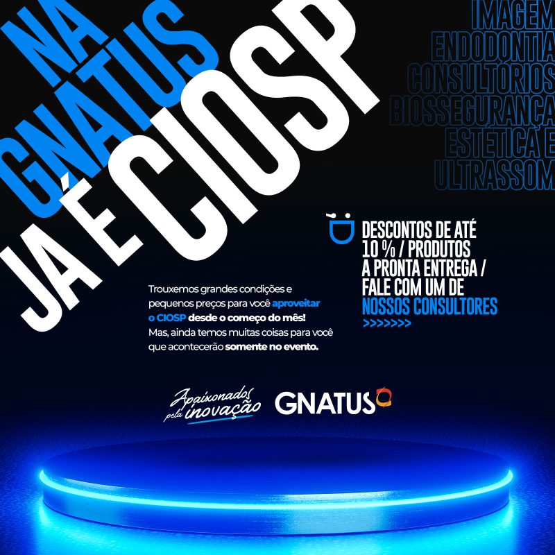Na Gnatus já é CIOSP 2022 Central de Conteúdos Na Gnatus já é CIOSP 2022 Central de Conteúdos Separamos para colocar aqui nessa página alguns produtos incríveis para você apreciar e já escolher o que vai garantir pro seu consultório, afinal.... Na Gnatus já é CIOSP!