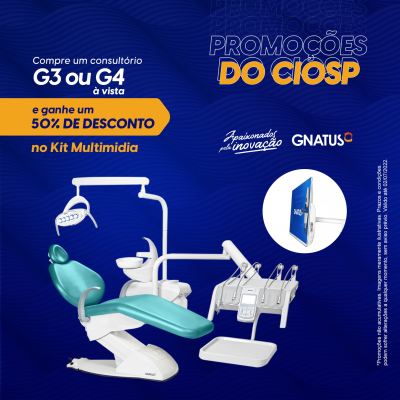 Descontos Especiais CIOSP 2022 Descontos CIOSP 2022 Um evento como o CIOSP merece o melhor que a Gnatus pode te oferer. Conheça todos os Descontos CIOSP 2022 que preparamos para você aproveitar.