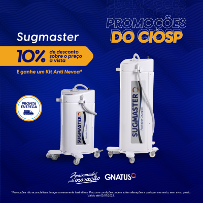 Descontos Especiais CIOSP 2022 Descontos CIOSP 2022 Um evento como o CIOSP merece o melhor que a Gnatus pode te oferer. Conheça todos os Descontos CIOSP 2022 que preparamos para você aproveitar.