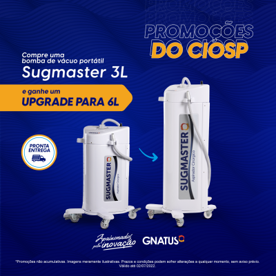 Descontos Especiais CIOSP 2022 Descontos CIOSP 2022 Um evento como o CIOSP merece o melhor que a Gnatus pode te oferer. Conheça todos os Descontos CIOSP 2022 que preparamos para você aproveitar.