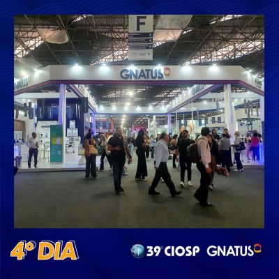39º CIOSP - Quarto Dia experiência profilática do seu paciente Também não podemos deixar de falar da nossa ação para as redes sociais que foi a queridinha de todos os visitantes do evento. Mas temos que ser bem sinceros... não teve painel instagramável mais bonito e divertido no 39º CIOSP - Quarto Dia que o da Gnatus.