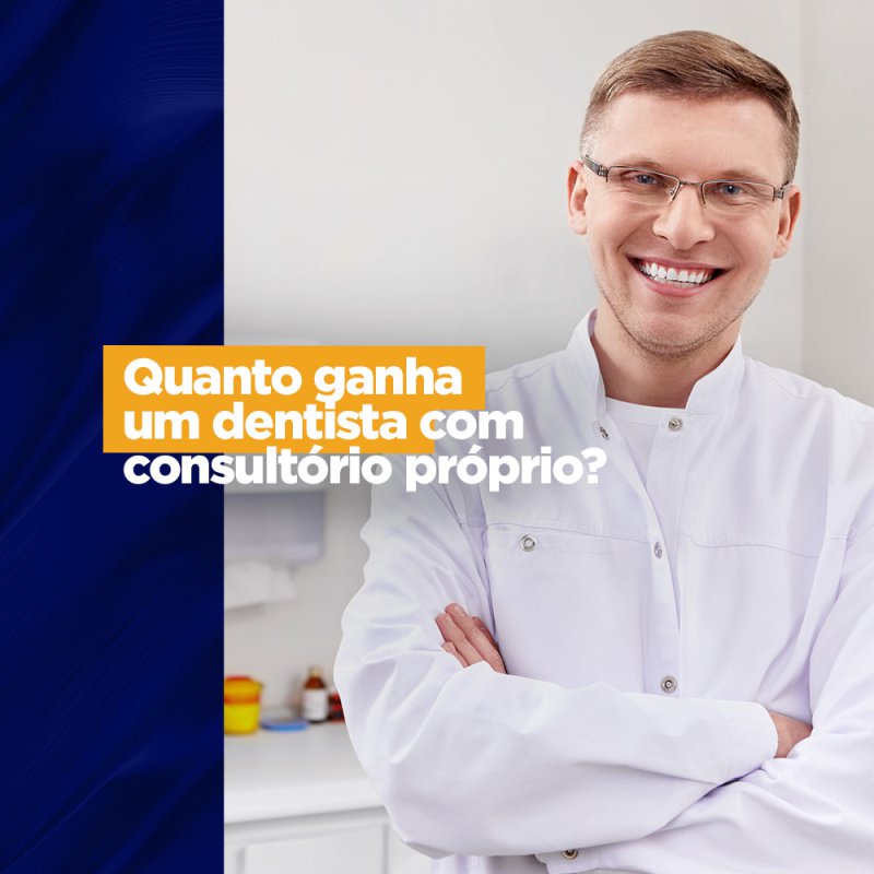 Quanto ganha um dentista com consultório próprio marketing odontológico Quanto ganha um dentista com consultório próprio marketing odontológico Além das áreas de especialização que o dentista pode optar e dessa forma aprimorar os motivos de atendimento em sua clínica, o cirurgião dentista pode maximizar seus lucros se tornando um empresário da odontologia, aumentando o valor de quanto ganha um dentista com consultório próprio.