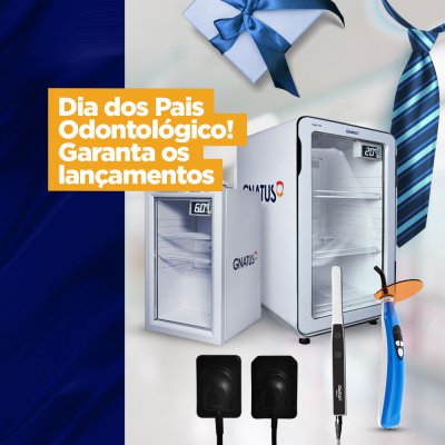 Dia dos Pais Odontológico - garanta os lançamentos Tipo de autoclave Coisas boas se passam de geração para geração e devem ser levadas a diante, mas as novas gerações podem e devem trazer os pais para esse universo de tecnologias. Por isso separamos para o Dia dos Pais Odontológico os melhores lançamentos da odontologia para garantir o sorriso e o sucesso do seu exemplo.