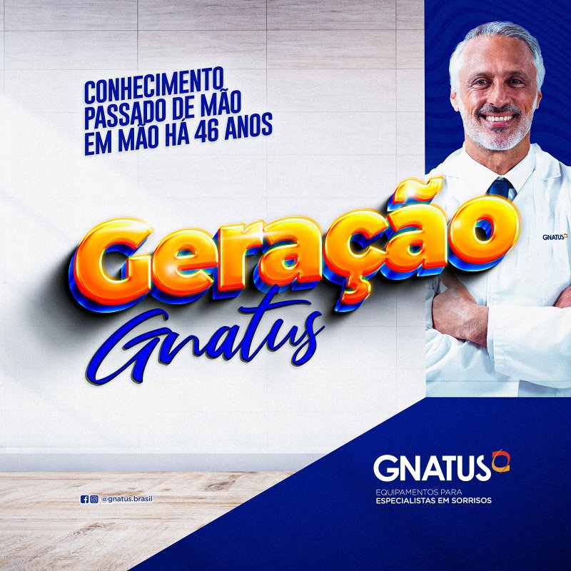 Geração Gnatus - Descontos Especiais marketing odontológico Geração Gnatus - Descontos Especiais marketing odontológico A Geração Gnatus segue aplicando seu conhecimento para desenvolver inovações para tornar seu consultório cada vez melhor e mais lucrativo.