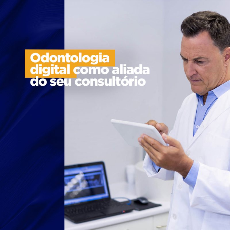 Odontologia digital como aliada do seu consultório coworking odontológico Odontologia digital como aliada do seu consultório coworking odontológico Já apresentamos vários produtos que veem revolucionando o mercado odontológico com a tecnologia digital, como por exemplo a radiografia, pois a odontologia digital deve ser vista como aliada do seu consultório.