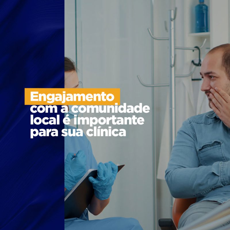 Engajamento com a comunidade local é importante para sua clínica Sensor radiográfico engajamento com a comunidade local