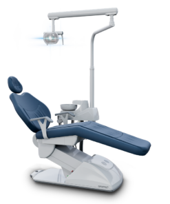 cadeira odontológica G1 FIT C cor azul marinho