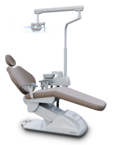 cadeira odontológica G1 FIT C cor bege claro