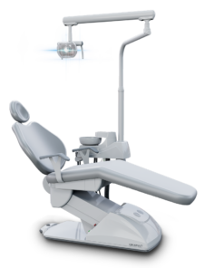 cadeira odontológica G1 FIT C cor couro branco