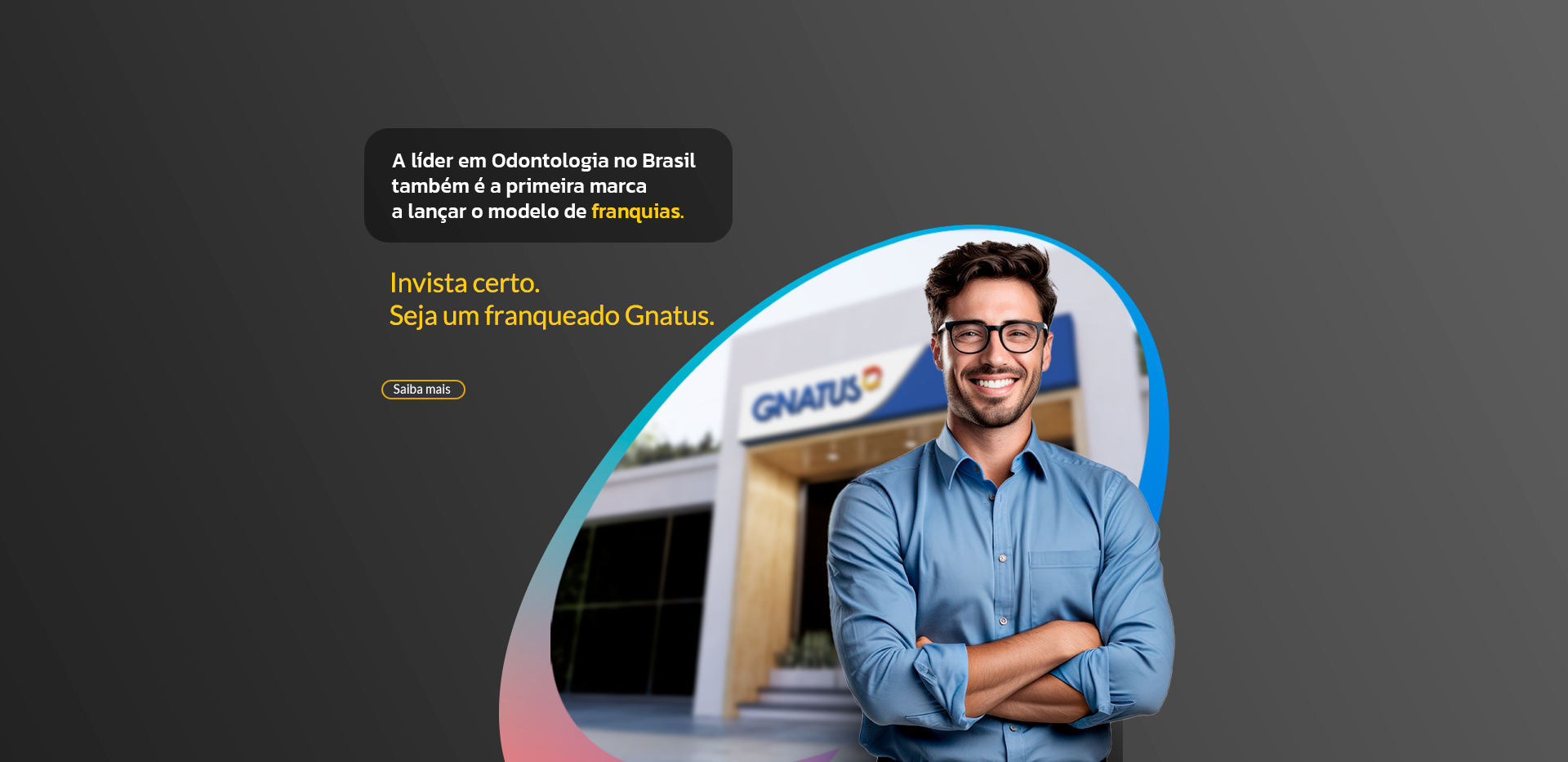 Home Page Produtos Odontológicos Os benefícios dos produtos para consultório odontológico e também para consultórios médicos da Gnatus começam pelo seu investimento contínuo em tecnologia e inovação para proporcionar qualidade de vida, saúde e praticidade ao dia-a-dia dos seus clientes profissionais e dos seus pacientes. Como loja de produtos odontológicos, a Gnatus possui confiabilidade de quem está presente no mercado a um tempo considerável, sem contar que não há terceirização na produção, o que garante padronização e segurança. Não é apenas uma loja revendedora, mas também idealizadora dos produtos e fabricante, alinhando toda a cadeia de produção e tendo como resultado produtos odontológicos de nível máximo de durabilidade e desempenho. O maior catálogo de produtos do setor pode ser encontrado em nossa loja de produtos odontológicos, o que permite que encontre tudo que necessita para o seu consultório em um só local, facilitando as suas compras e garantindo equipamentos com a mesma qualidade.
